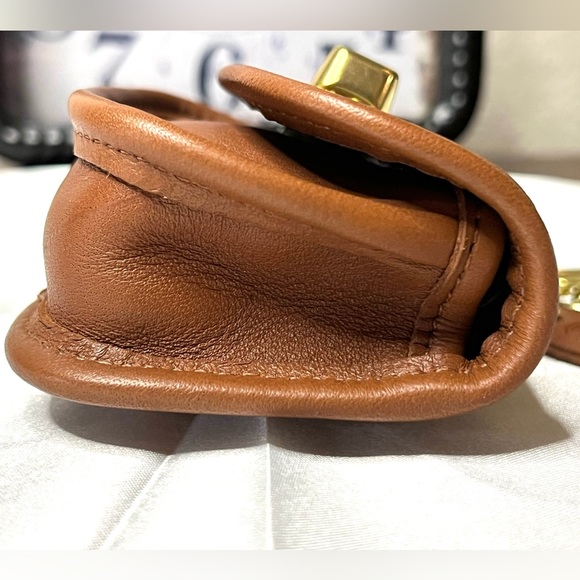 NWOT Vintage COACH City Key Fob, British Tan No. 7105 - Picture 5 of 11